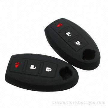 Soft silicone car keycover, RoHS Directive-compliant
